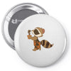 racoon Pin-back button