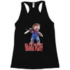 chucky funny quote ideal birthday present gift Racerback Tank
