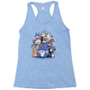 creatures spirits and friends Racerback Tank