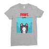 paws Ladies Fitted T-Shirt