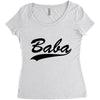 baba (2) Women's Triblend Scoop T-shirt