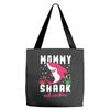 mommy shark doo doo doo family matching Tote Bags