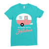 bitches with hitches Ladies Fitted T-Shirt