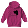black cats rule Youth Hoodie