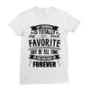 My Grandma Totally Most Favorite History Forever Ladies Fitted T-Shirt