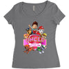 paw patrol birthday girl uncle Women's Triblend Scoop T-shirt
