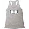 googly eyes Racerback Tank