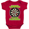 funny darts i'm never wearing, ideal gift or birthday present. Baby Bodysuit
