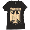 germany deutschland bundesadler berlin Ladies Fitted T-Shirt