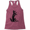 main de zombie Racerback Tank