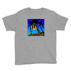 florida palm trees sunset Youth Tee