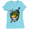 pirate hylian Ladies Fitted T-Shirt
