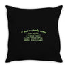 werewolf barmitzvah Throw Pillow