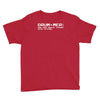 definition of a drummer Youth Tee
