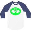 pj masks gekko symbol 3/4 Sleeve Shirt