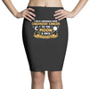 I Love Someone with Childhood Cancer to the Moon and Back to Infinity Pencil Skirts