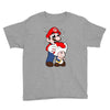 mario licking toad Youth Tee