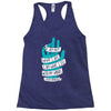 not what i am Racerback Tank