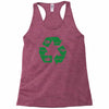 rock paper scissors Racerback Tank