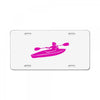 kayak chick License Plate