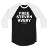 free steven avery 3/4 Sleeve Shirt