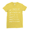 X-Mas Math Ladies Fitted T-Shirt