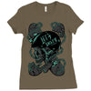 skullboarder Ladies Fitted T-Shirt