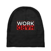 Work Hard Baby Beanies
