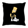 rap simpson Throw Pillow