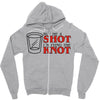 buy me a shot i'm tying the knot cute Zipper Hoodie