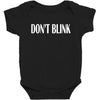 don't blink Baby Bodysuit