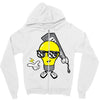 light blub guy Zipper Hoodie
