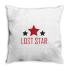lost star Throw Pillow