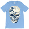 the great wave off skull T-Shirt