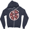 pizza1 Zipper Hoodie