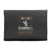 santa scorpio christmas ugly t shirts Accessory Pouches