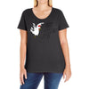 not feelin' it Ladies Curvy T-Shirt