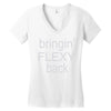 bringin flexy Women's V-Neck T-Shirt
