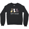happy meowr Crewneck Sweatshirt