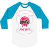 Real Girls Ride With Daryl 3/4 Sleeve Shirt