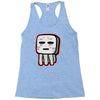 minecraft ghast drawing Racerback Tank