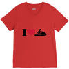i love jet ski racing V-Neck Tee
