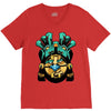 warrior aztec V-Neck Tee