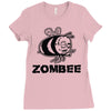 zombie bee Ladies Fitted T-Shirt