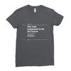 damn scientists Ladies Fitted T-Shirt