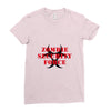 Zombie Security Force Ladies Fitted T-Shirt