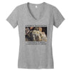 Andrea Mantegna Lamentation Of Christ Women's V-Neck T-Shirt
