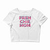 french bulldog mom Crop Top