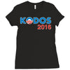 vote for kodos Ladies Fitted T-Shirt