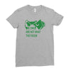 twin peaks  owls Ladies Fitted T-Shirt
